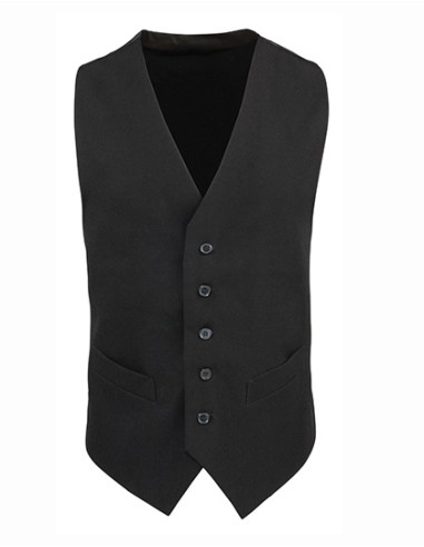 PRE-PR622-Mens Lined Polyester Waistcoat